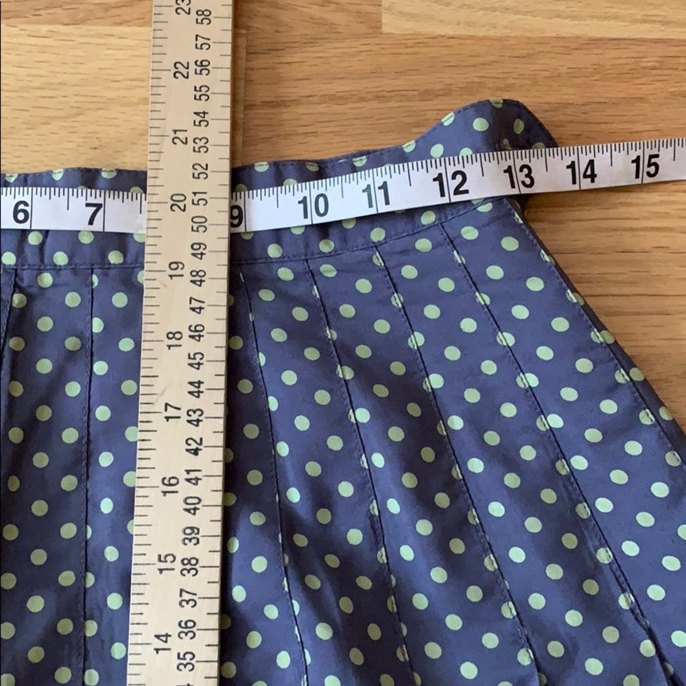 📍FIRM📍Vintage GAP Polka dot pleated skirt - Picture 10 of 10